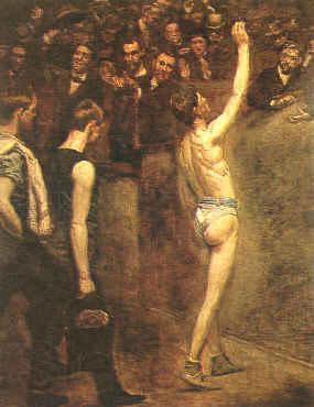 Thomas Eakins Salutat Spain oil painting art